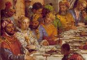 VERONESE (Paolo Caliari) The Marriage at Cana (detail) jh painting